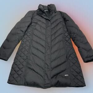 KENNETH COLE Women’s Medium Black Down Feather Coat